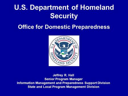 U.S. Department of Homeland Security