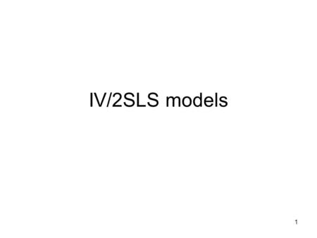 1 IV/2SLS models. 2 3 4 Vietnam era service Defined as 1964-1975 Estimated 8.7 million served during era 3.4 million were in SE Asia 2.6 million served.