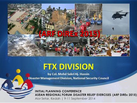 IPC 9-11 August 2014 (ARF DiREx 2015) (ARF DiREx 2015)