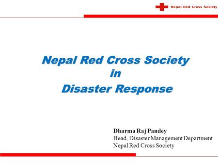 Nepal Red Cross Society