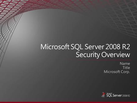 Notes: Update as of 1/13/2010. Vulnerabilities are included for SQL Server 2000, SQL Server 2005, SQL Server 2008. Oracle (8i, 9i, 9iR2, 10g, 10gR2,11g),