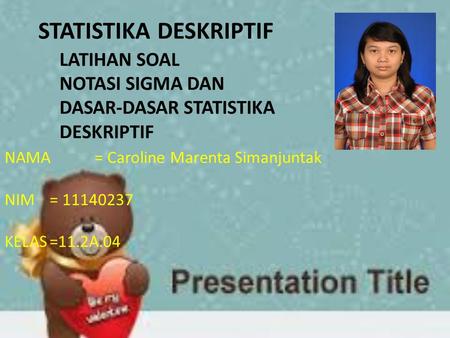 STATISTIKA DESKRIPTIF