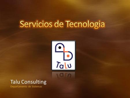 Talu Consulting Departamento de Sistemas. Inventario tecnológico Documentación, licenciamiento, procesos y garantías Checklist de revisión profesional.