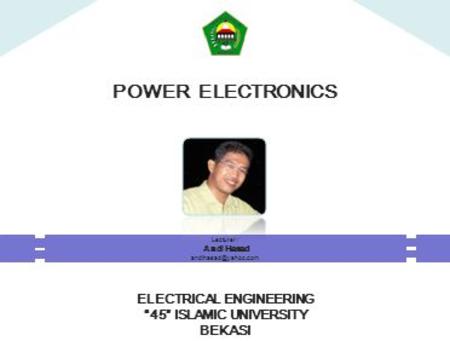 ELECTRICAL ENGINEERING