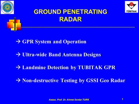 GROUND PENETRATING RADAR