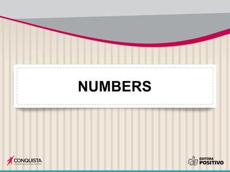 NUMBERS. 1 ONE Mariana T. Vilas Boas, 2013. Digital.