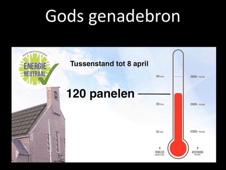 Gods genadebron. Gods genade is actief! Gods genadebron.