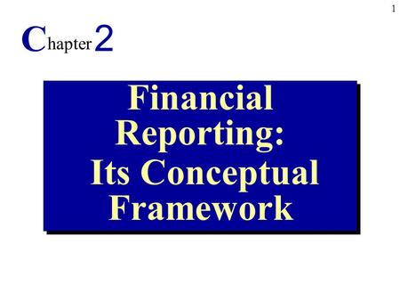 Its Conceptual Framework