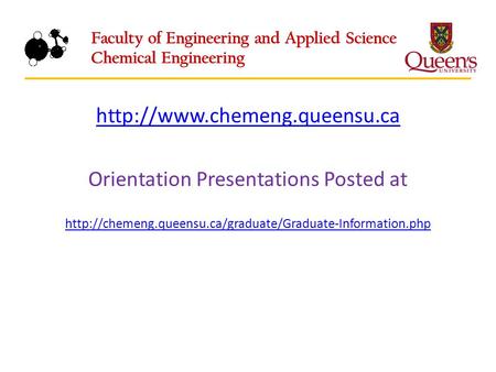 Orientation Presentations Posted at