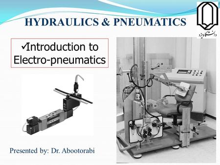 HYDRAULICS & PNEUMATICS