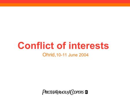 Conflict of interests Ohrid, 10-11 June 2004. Corporate Law Conflict of interests Shareholders of the company and management of the company may enter.