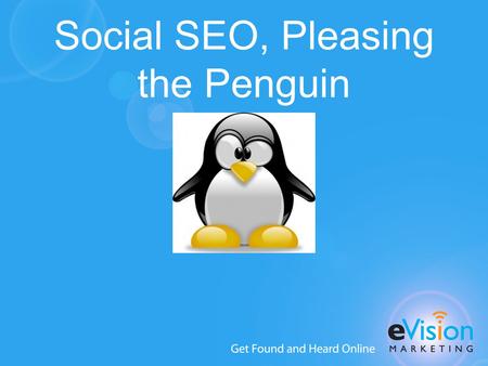 Social SEO, Pleasing the Penguin. SEO Best Practices Spinning with hand rewrites Heavy use of semi automated link building tools Distributing spun content.