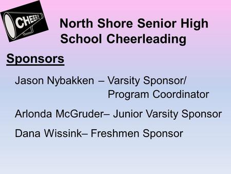 North Shore Senior High School Cheerleading