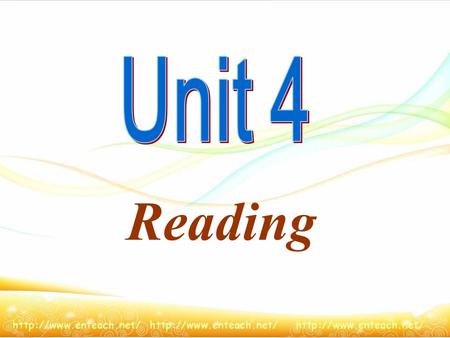 Reading. Various means of transportation When we talk about London, what will you think about? Lead-in.