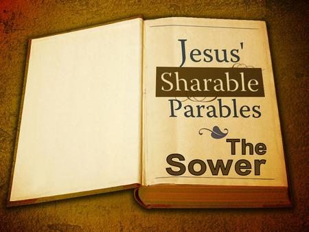 “Again Jesus began to teach by the lake. The crowd that gathered around him was so large that he got into a boat and sat in it out on the lake, while.