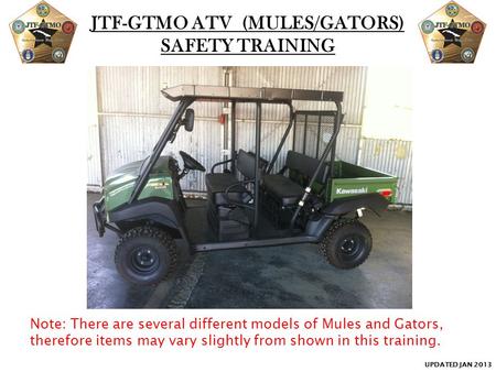 JTF-GTMO ATV (MULES/GATORS)