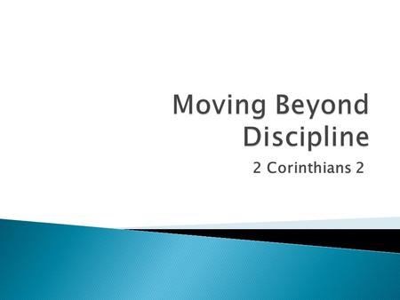 2 Corinthians 2. Central truth: Christians have the responsibility to be the fragrance of Christ. Aim: Listeners will choose to become the fragrance of.