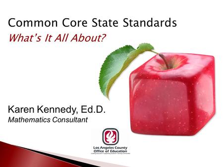 Common Core State Standards