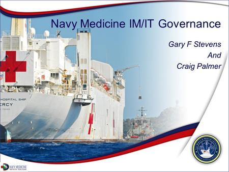 Navy Medicine IM/IT Governance