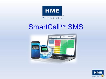 SmartCall ™ SMS Adding a New Record Complete the necessary boxes and click OK. Options for Pager or Mobile Phone, as well as additional notes.