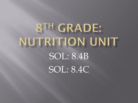 SOL: 8.4B SOL: 8.4C.  PICK UP A JOUNAL PAPER FROM THE CHAIR  SIT IN YOUR SQUAD AND ANSWER THE QUESTION.  DO NOT DO THE BACK OF THE PAPER.