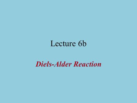 Lecture 6b. Introduction I The synthesis of biologically active compounds often requires many steps because of the complexity of the molecules i.e., size,