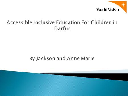 Background of Darfur  Conflict has been on-going in Darfur. This has led to mass movements of people, destruction of community buildings, and harm.