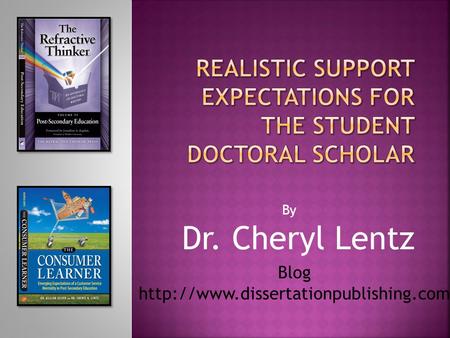 By Dr. Cheryl Lentz Blog