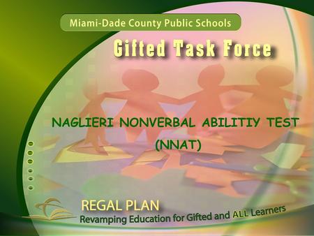 NAGLIERI NONVERBAL ABILITIY TEST (NNAT). “Change has a considerable psychological impact on the human mind. To the fearful it is threatening because it.