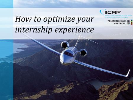 How to optimize your internship experience