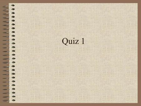 Quiz 1. What is the Output of this code fragment when N = 85 (3 Marks) [5 Minutes] A = N \ 10 B = N Mod 10 C = 0 If (N Mod 2 = 0) Then C = C + 1 Else.