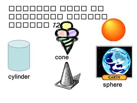 Surface Area of Circular Solids Lesson 12.3 cylinder cone sphere.