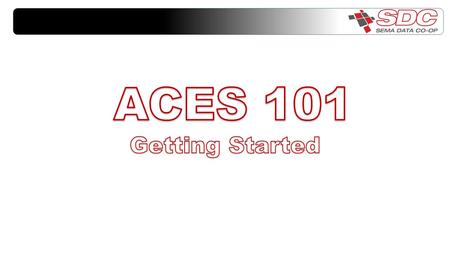 Session Objectives Introduction to ACES What is ACES How it originated Why it benefits the industry Concepts within ACES Part identification Vehicle identification.