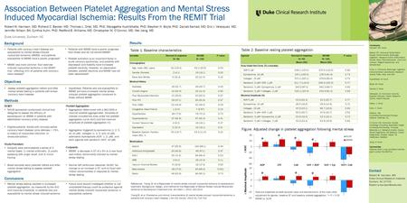 Robert W. Harrison, MD; Richard C. Becker, MD; Thomas L. Ortel, MD, PhD; Maragatha Kuchibhatla, PhD; Stephen H. Boyle, PhD; Zainab Samad, MD; Eric J. Velazquez,