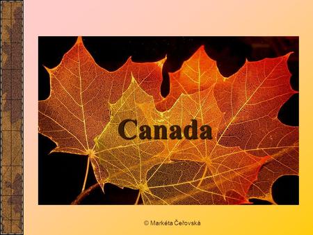 Canada © Markéta Čeřovská.