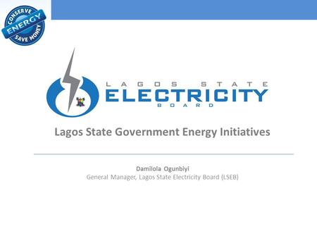 Lagos State Government Energy Initiatives