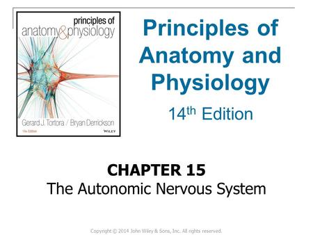 Principles of Anatomy and Physiology