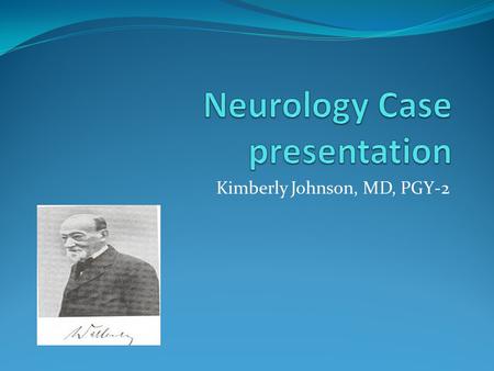 Kimberly Johnson, MD, PGY-2. HPI Middle aged male who presented to the ED with dizziness and was found to have blood pressure of 297/132. He was admitted.