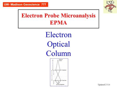 Electron Probe Microanalysis EPMA