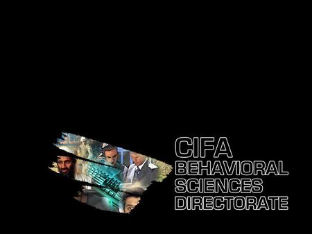 Psychology of Terrorism Kirk Kennedy, Ph.D. Chief, Center for National Security Psychology Behavioral Sciences Directorate DoD/Counterintelligence Field.