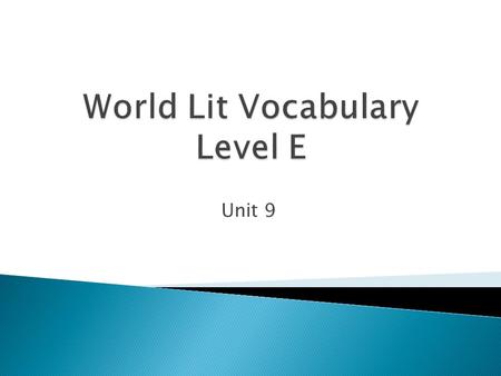 Unit 9.  (v) To set apart or designate for a special purpose; to distribute  Synonyms: assign, allot, apportion.