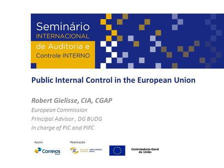 Public Internal Control in the European Union