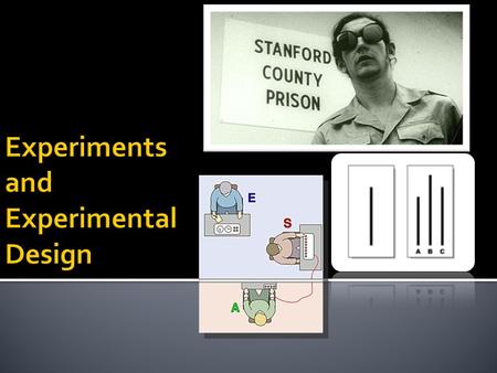  Lab #1  Intro to Experiments and Experimental Design 2.