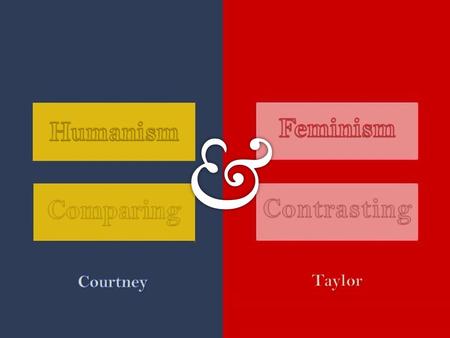 As implied by the name, humanism tends to be a rather anthropocentric belief system. Humanism includes a number of different philosophies and ethical.