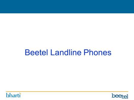 Beetel Landline Phones