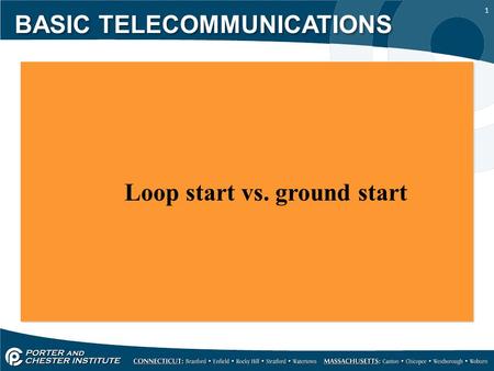 BASIC TELECOMMUNICATIONS