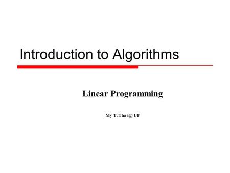 Introduction to Algorithms