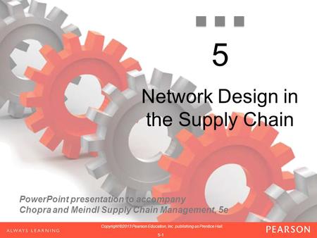 Network Design in the Supply Chain