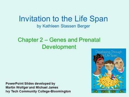 Invitation to the Life Span by Kathleen Stassen Berger