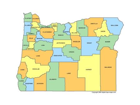 Counties33,12444%Paved16,03648% Federal21,90629%Gravel10,70032% Cities10,79914%Local Access6,38819% ODOT8,04911% Other State6141% Totals74,49333,124 Oregon.